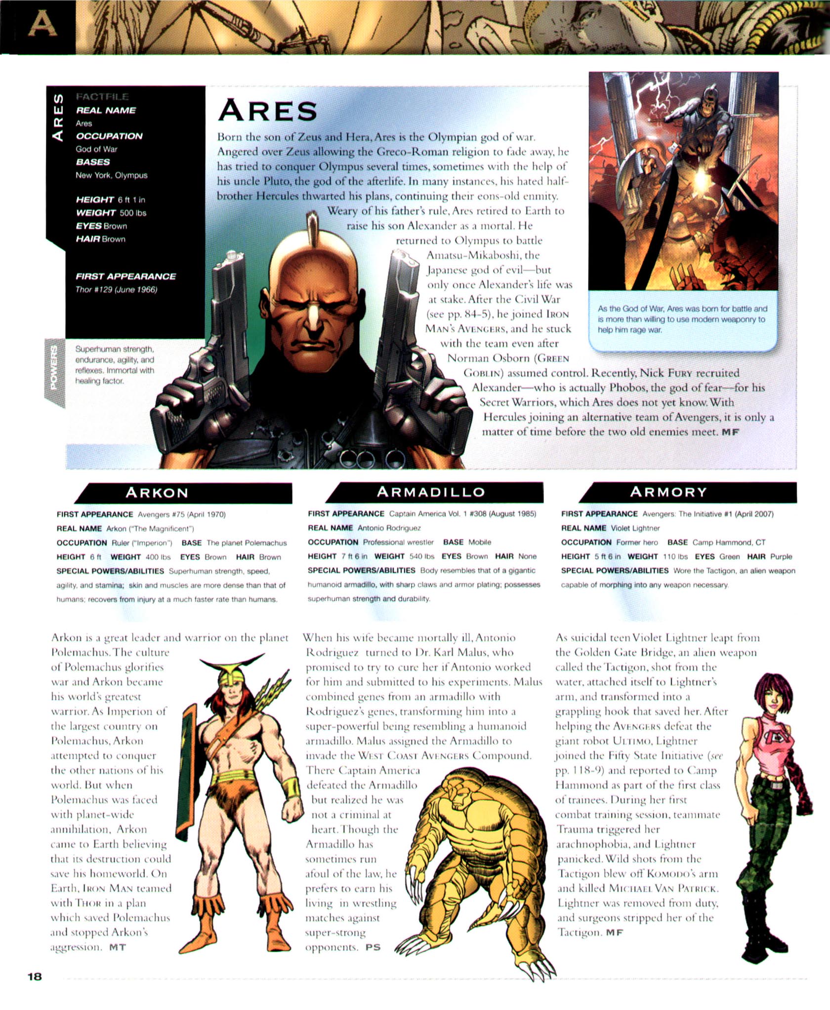 Read online The Marvel Encyclopedia comic -  Issue # TPB 2 (Part 1) - 20