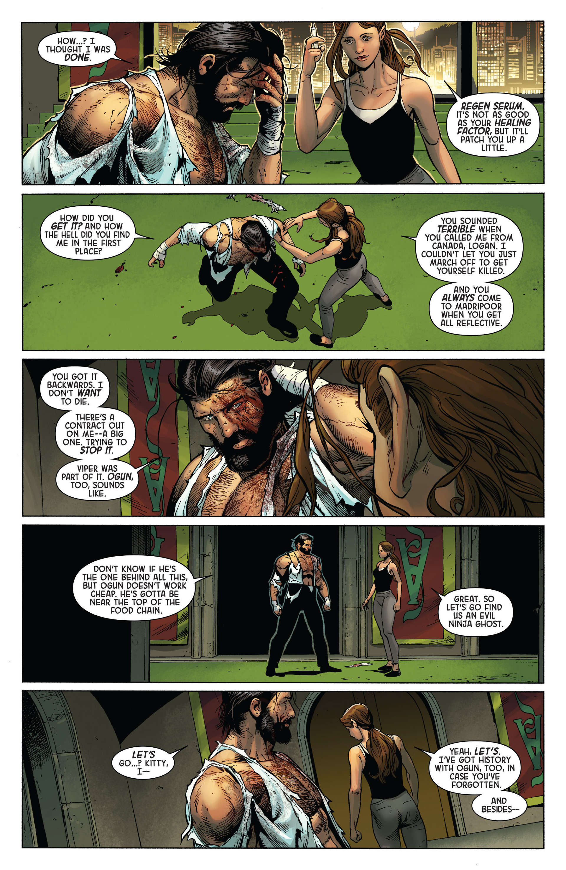 Read online Death of Wolverine comic -  Issue #3 - 5