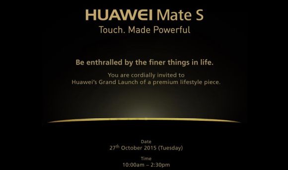 Huawei Mate S Confirmed Its Launch in Malaysia