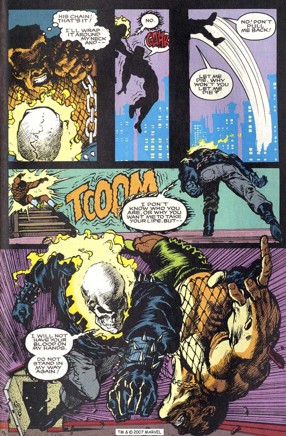 Read online Ghost Rider (1990) comic -  Issue #19 - 25
