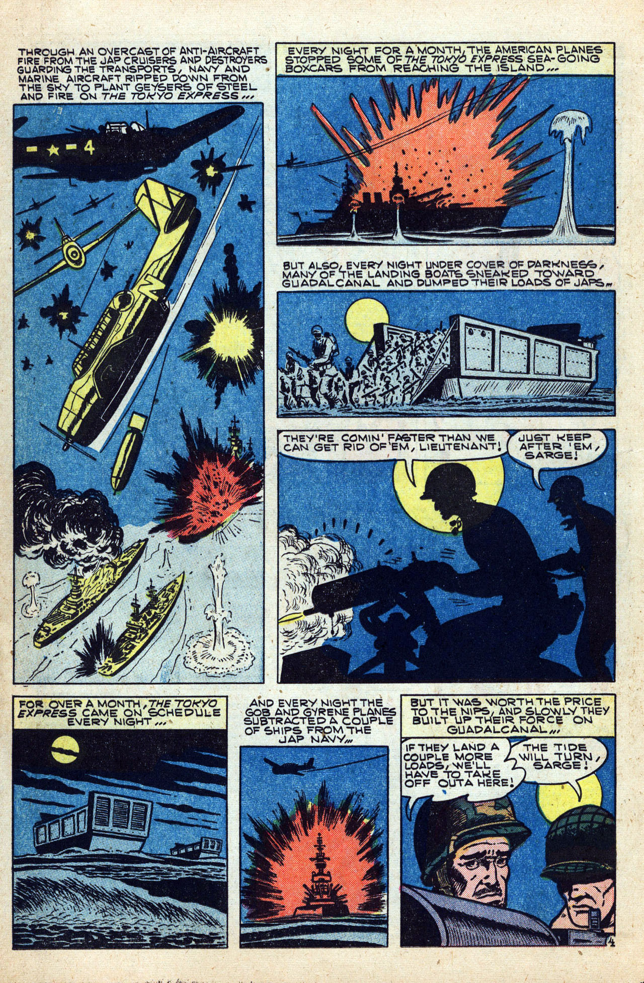 Read online Marines in Battle comic -  Issue #7 - 14