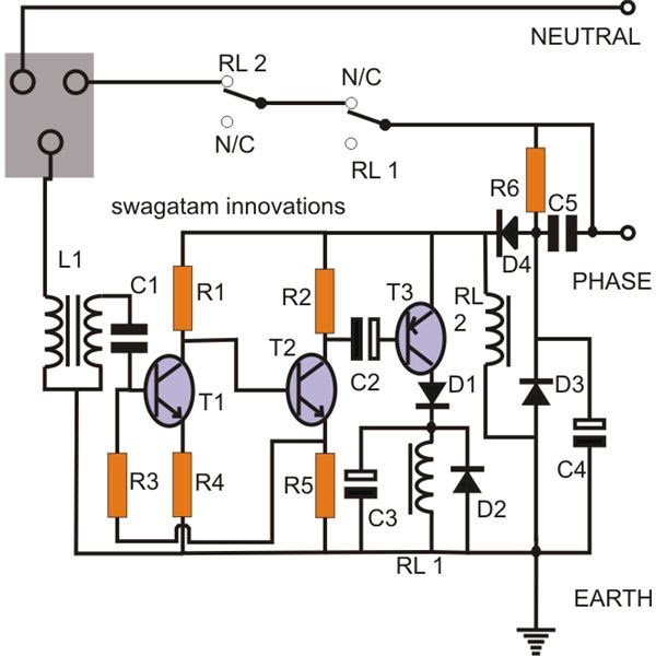 Make A Simple Earth Leakage Circuit Breaker Elcb Circuit