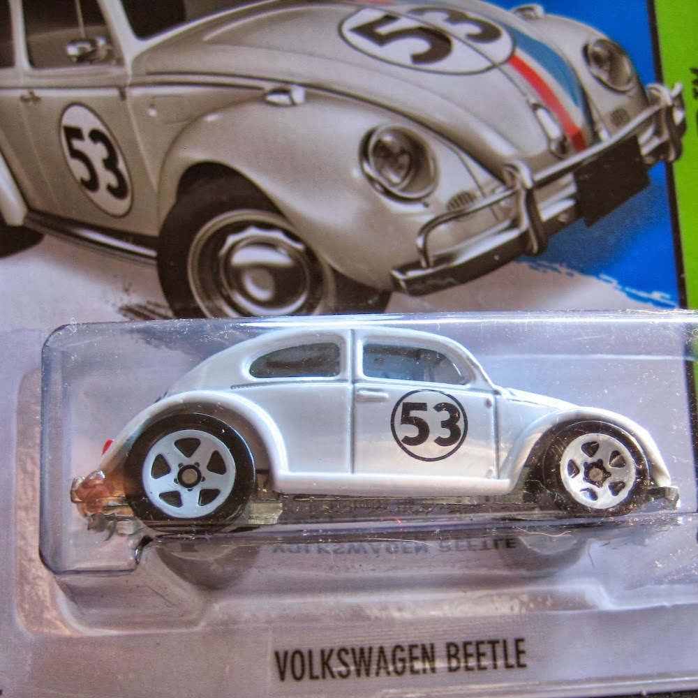 HumWheels: 2014 Hot Wheels Volkswagen Beetle Herbie The Love Bug