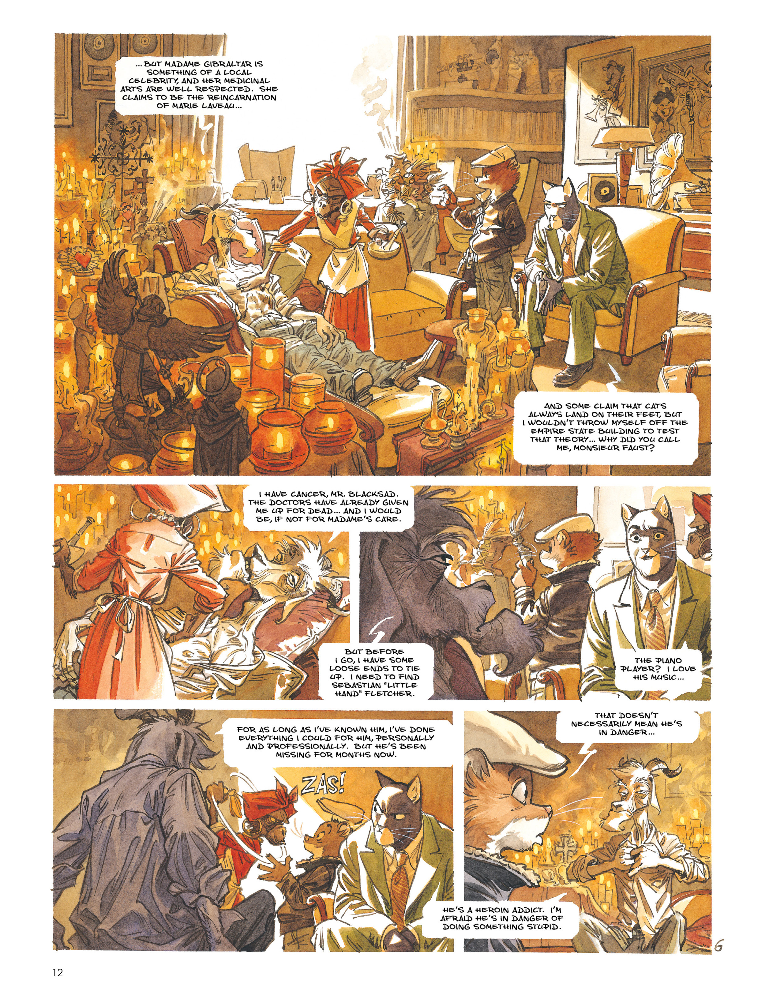 Read online Blacksad: A Silent Hell comic -  Issue # TPB - 13