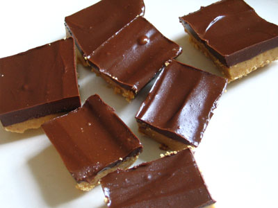 Peanut Butter Chocolate Squares