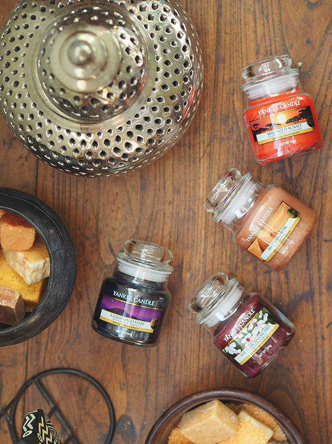 YANKEE CANDLE OUT OF AFRICA COLLECTION VIPXO