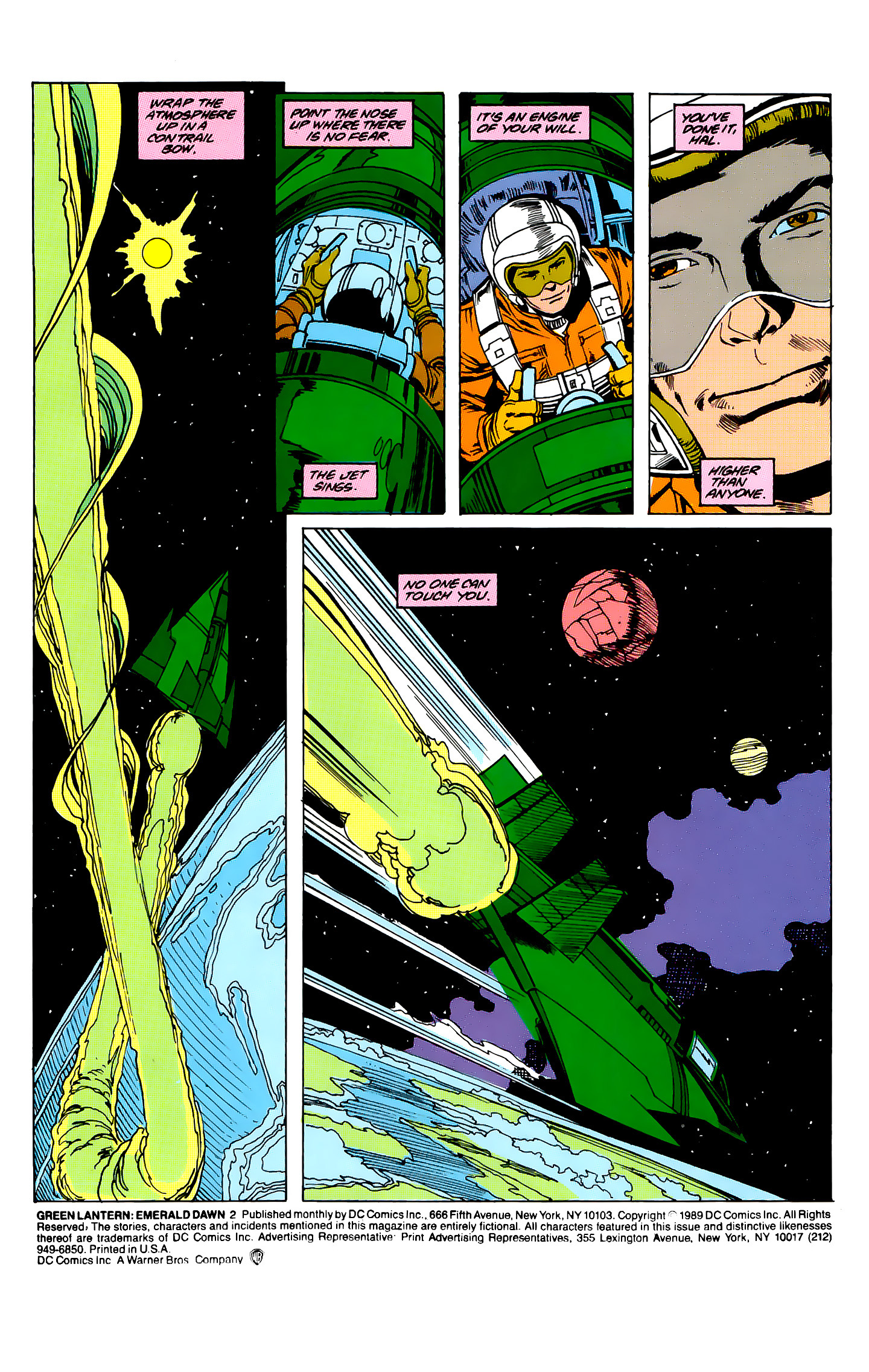 Read online Green Lantern: Emerald Dawn comic -  Issue #2 - 2