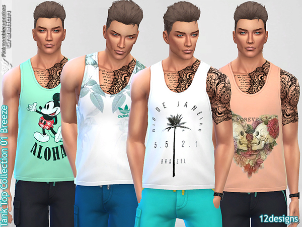 Sims 4 CC's - The Best: Clothing by Pinkzombiecupcake