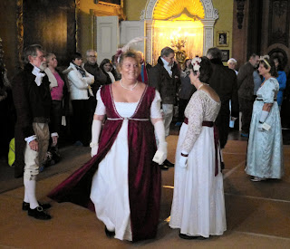 Reenactment of Frances Bankes' ball at Kingston Lacy