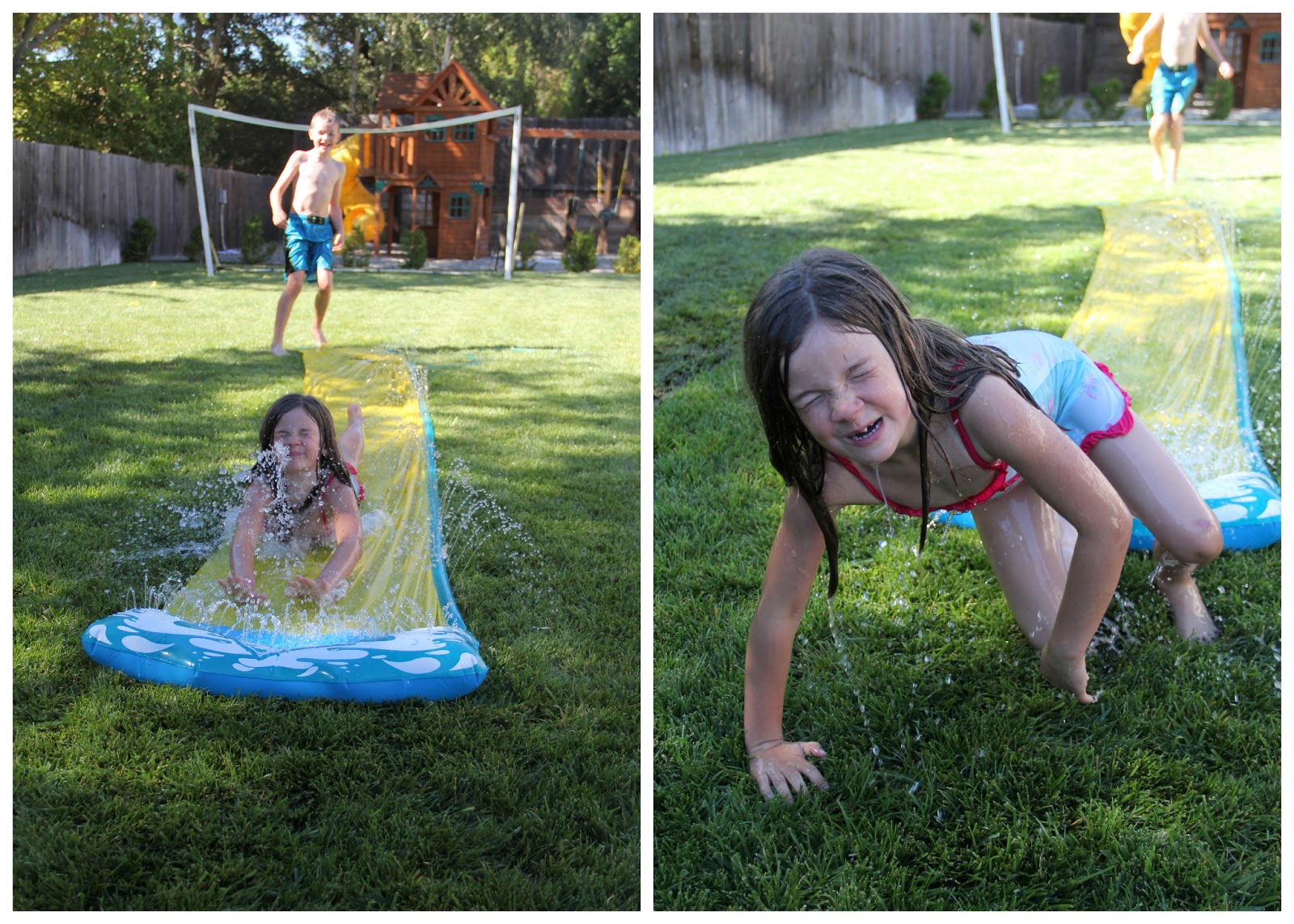 kid slip and slide