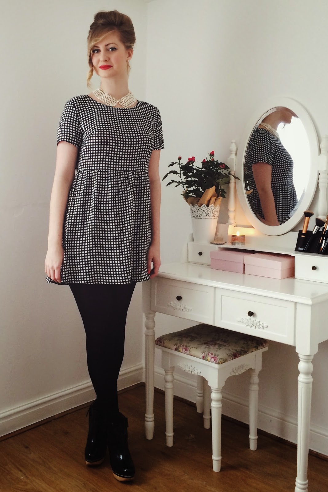 FashionFake, UK fashion blogger - what to wear on Valentines Day, Spring 2015 gingham trend