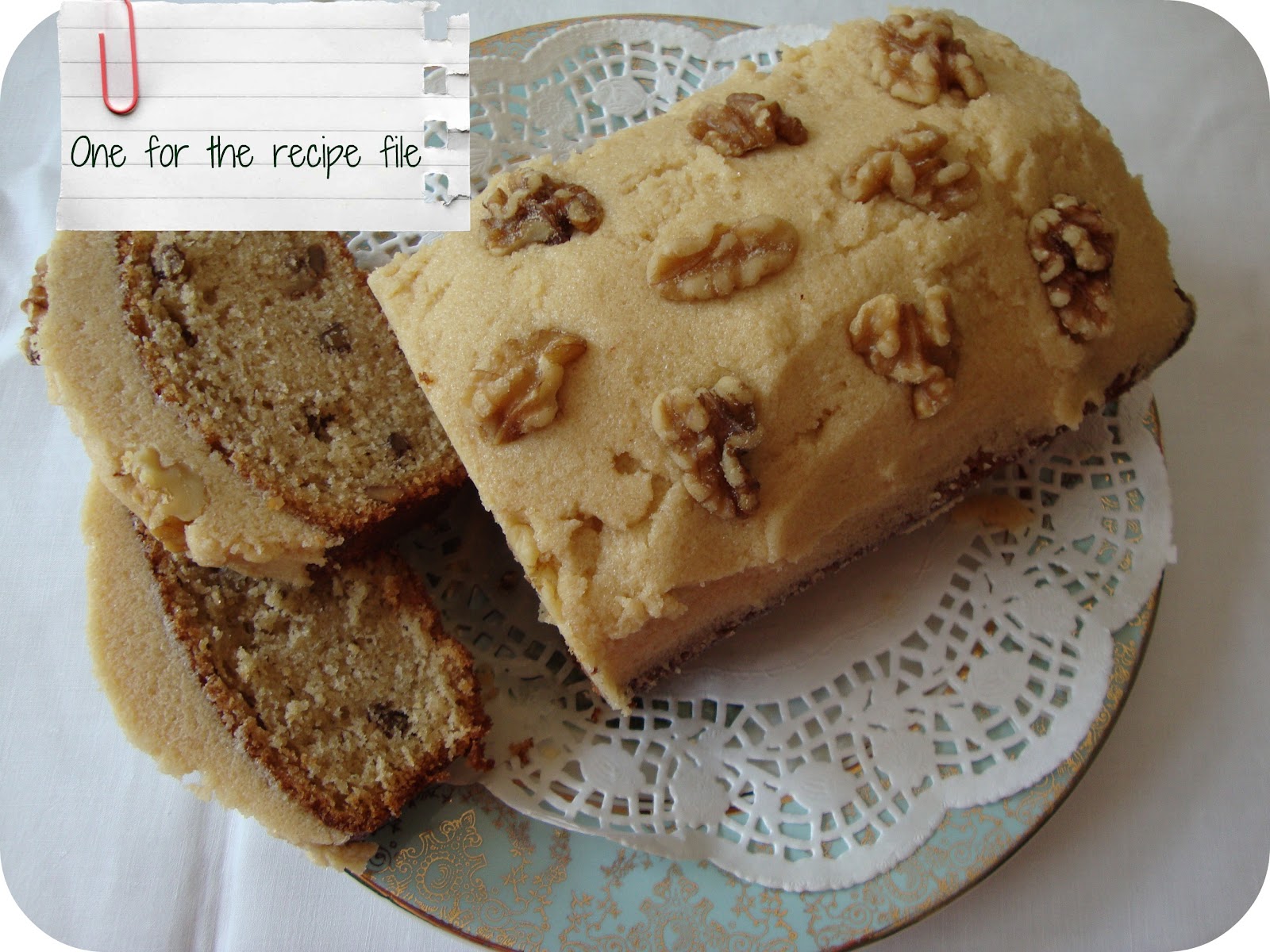 Miss Beatrix Quick and Easy Coffee & Walnut Cake