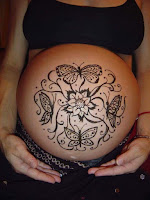 Pintura de Henna para embarazadas