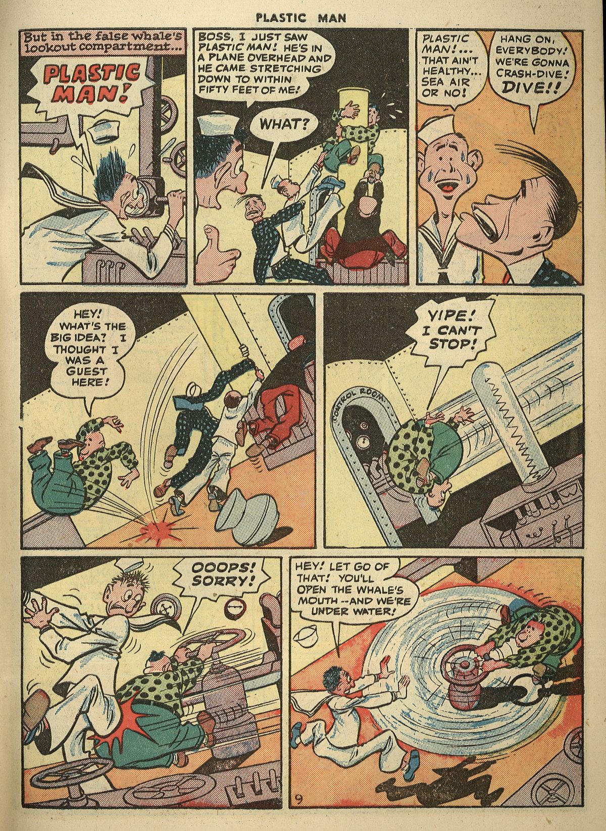 Read online Plastic Man (1943) comic -  Issue #3 - 45