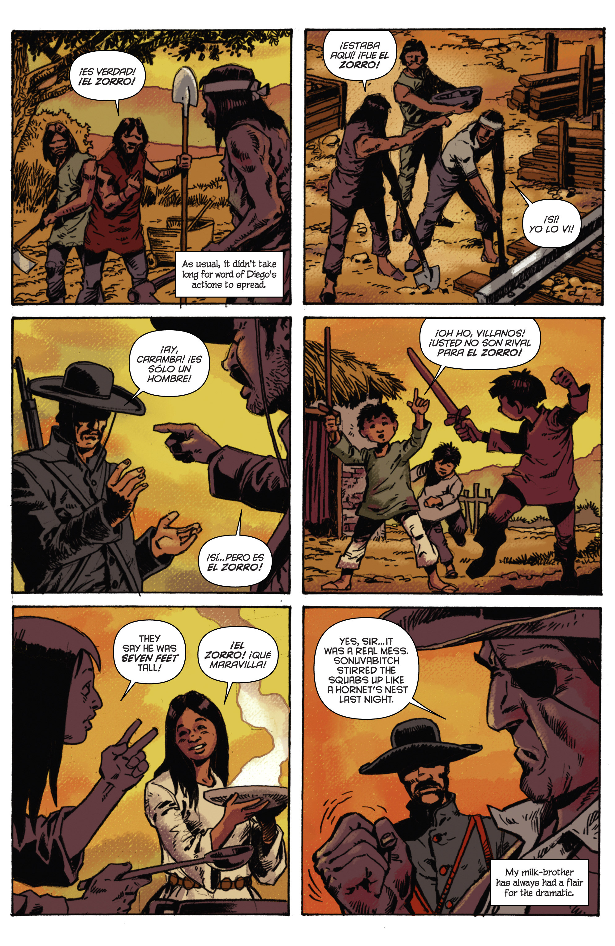 Read online Django/Zorro comic -  Issue #5 - 5