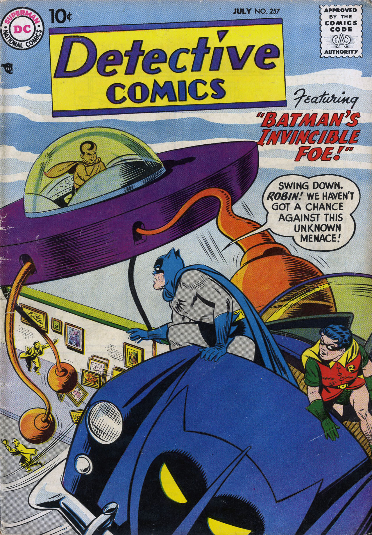 Read online Detective Comics (1937) comic -  Issue #257 - 1