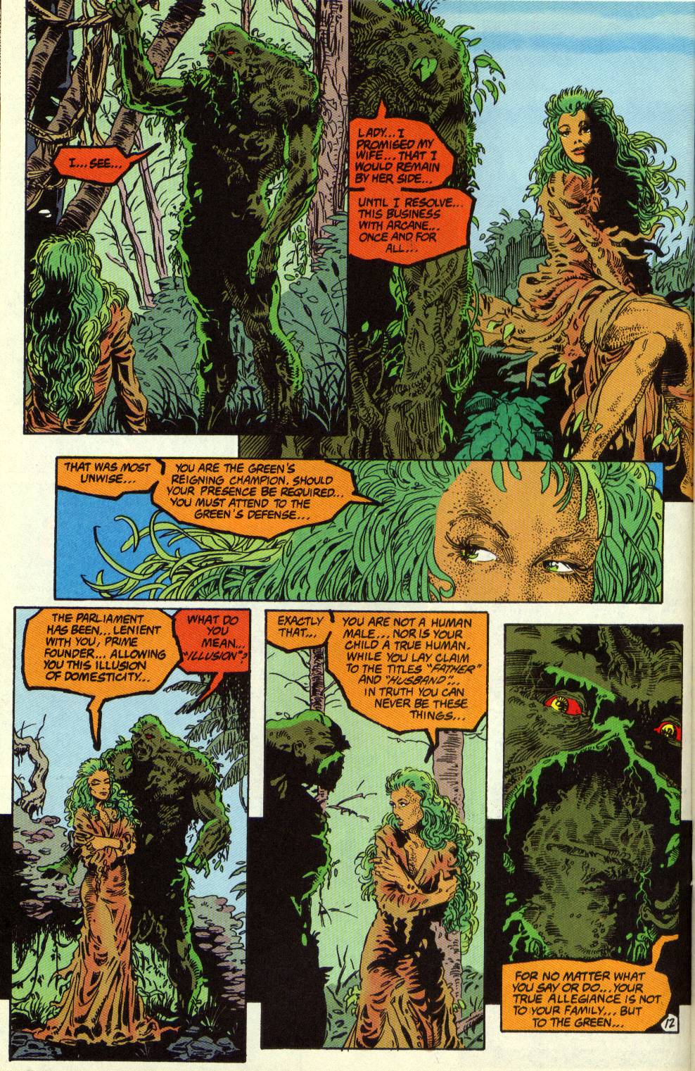 Read online Swamp Thing (1982) comic -  Issue #127 - 13