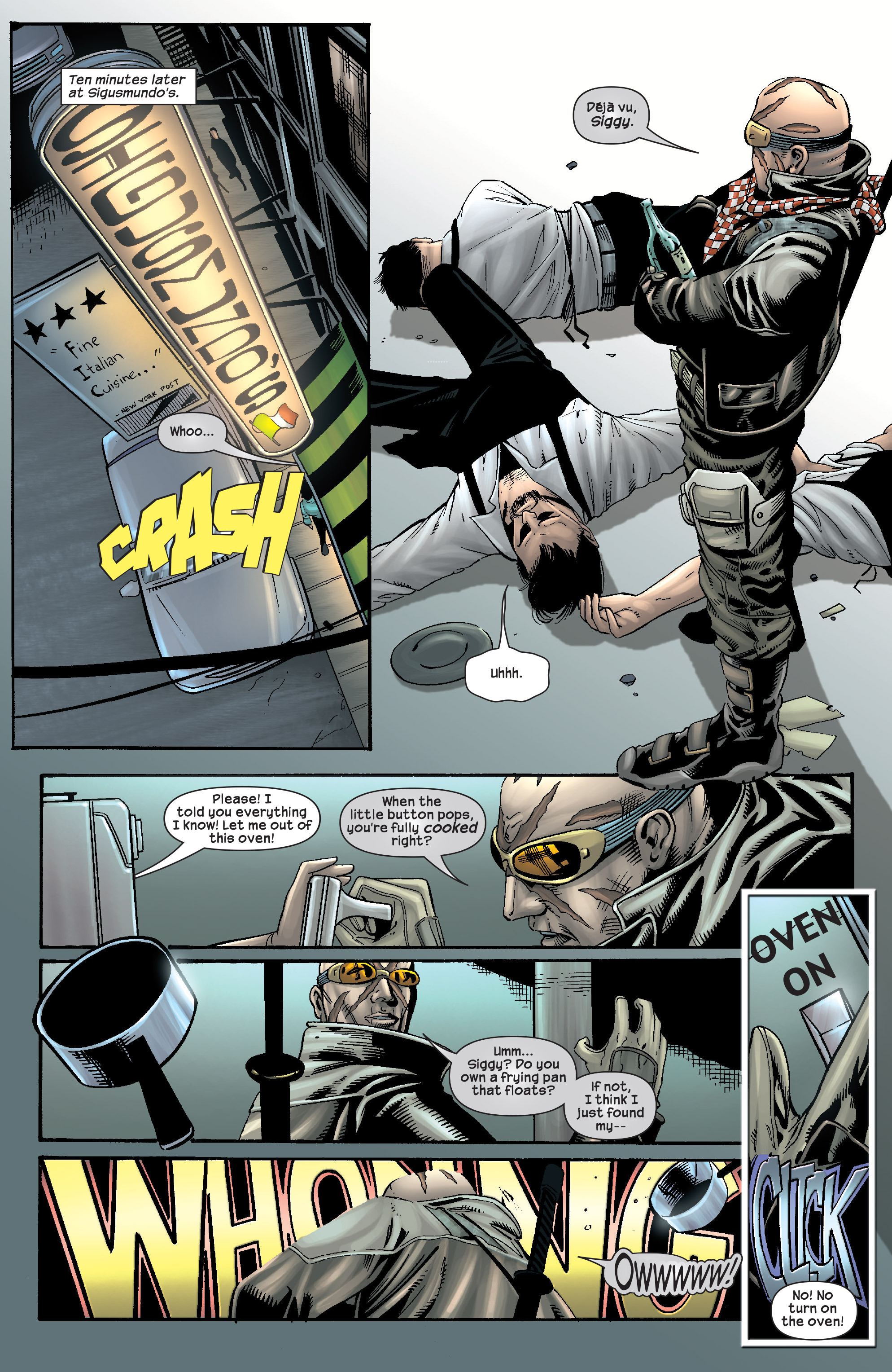 Read online Agent X comic -  Issue #8 - 9