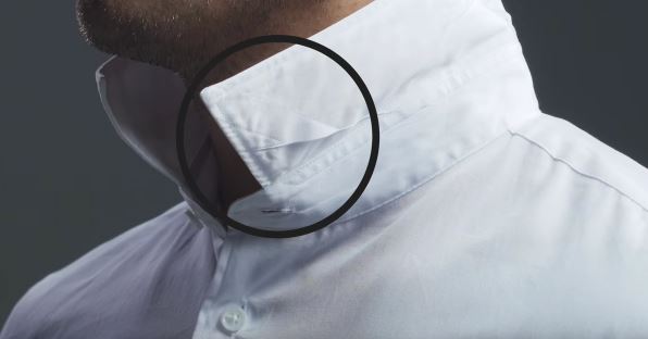 Guna ‘collar stays’ untuk kolar yang lebih segak Guna ‘collar stays’ untuk kolar yang lebih segak
