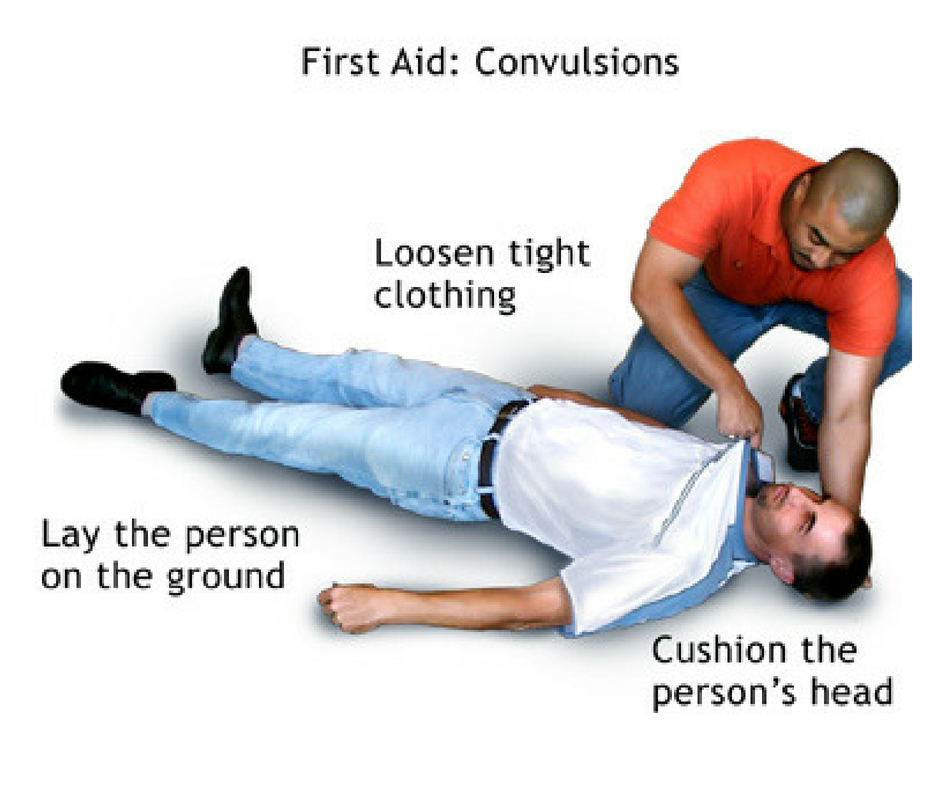 First aid for epilepsy