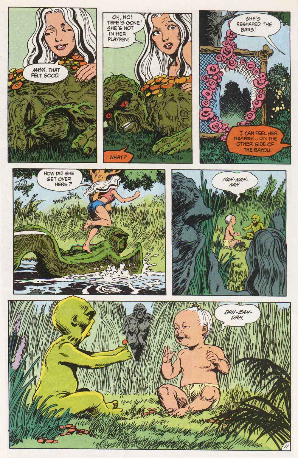 Read online Swamp Thing (1982) comic -  Issue #95 - 12