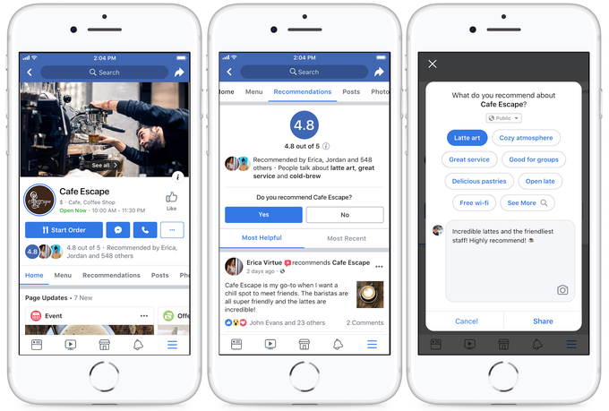 Facebook Is Redesigning The Pages To Support Small Businesses