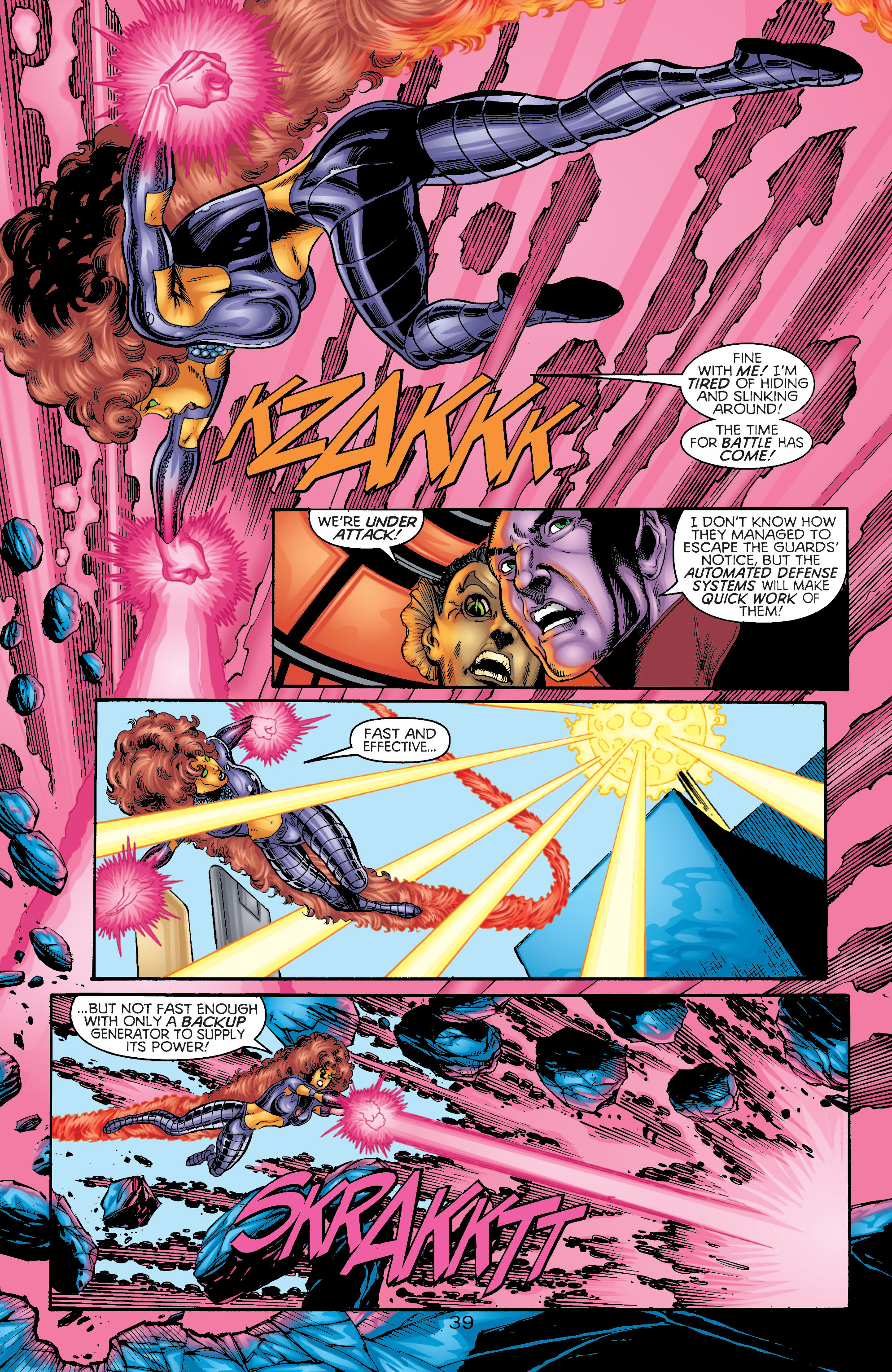 Read online Titans/Legion of Super-Heroes: Universe Ablaze comic -  Issue #3 - 42