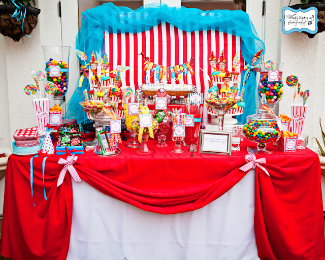Kara s Party Ideas Circus Time Birthday Party   - 27