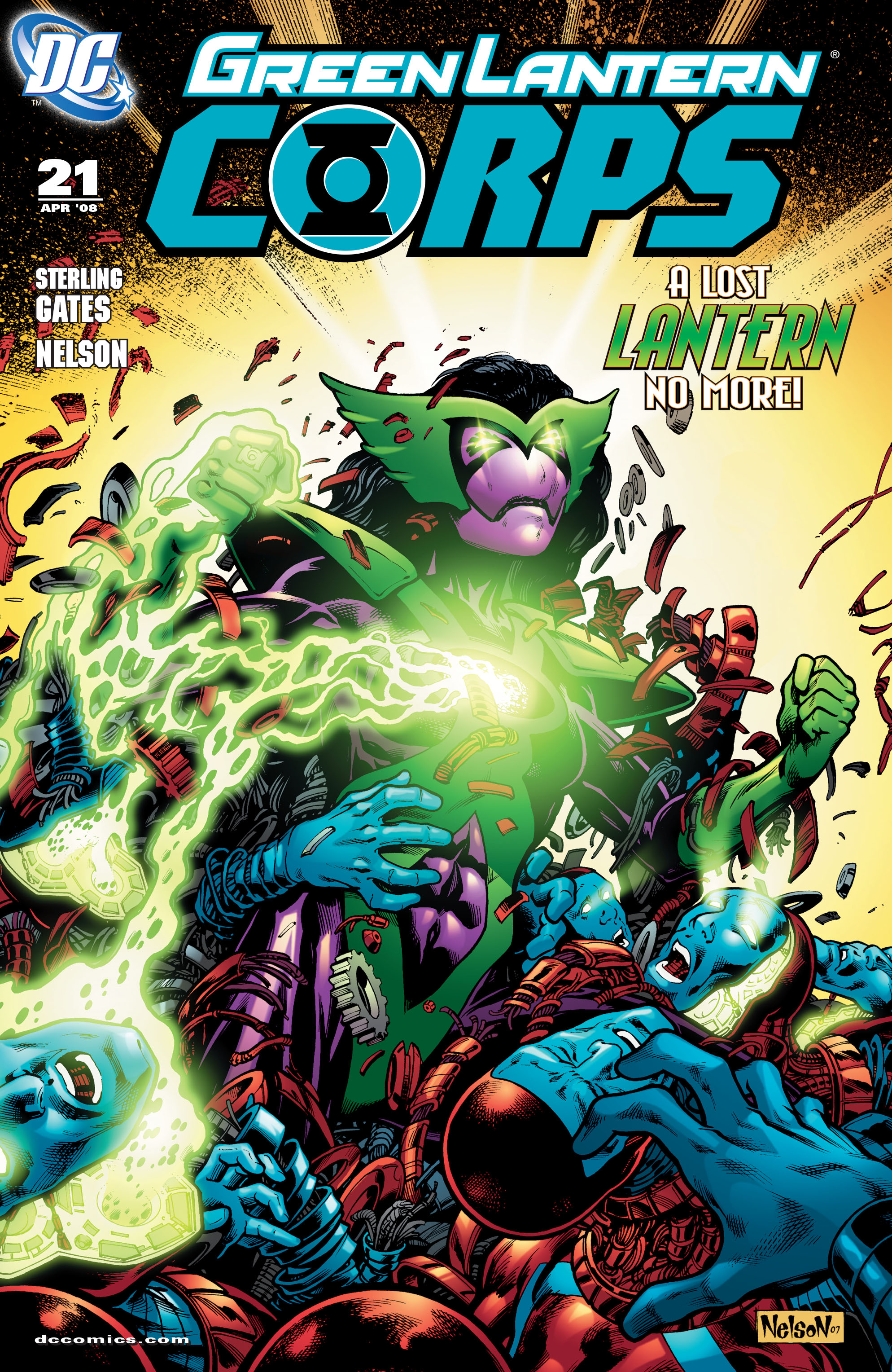 Read online Green Lantern Corps (2006) comic -  Issue #21 - 1