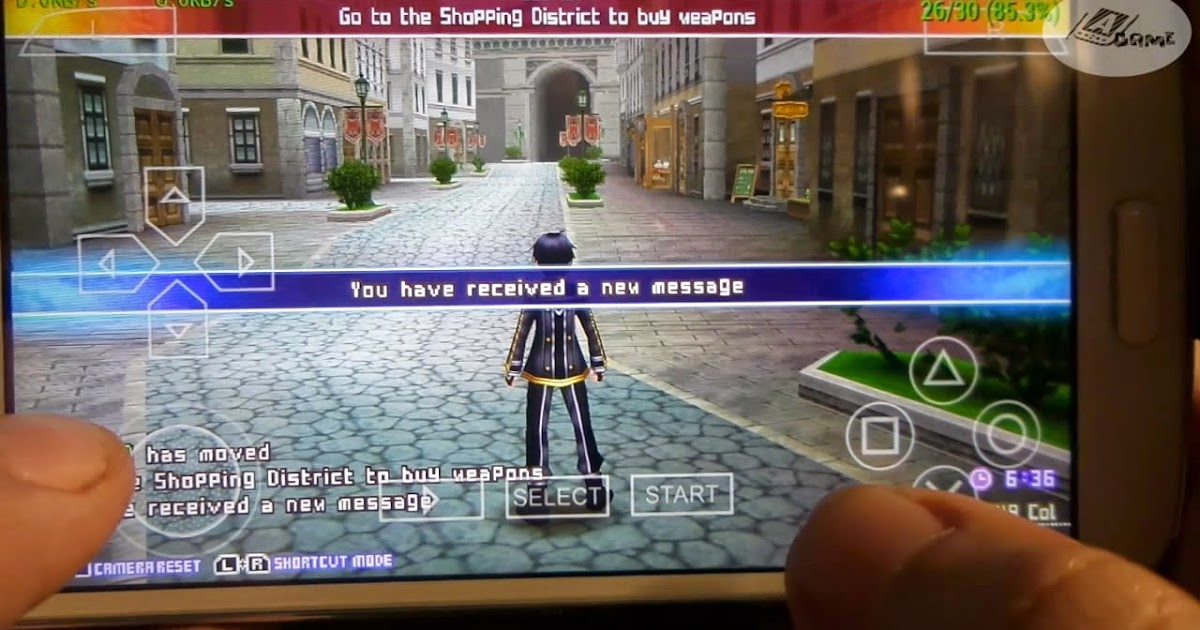 [PSP] PPSSPP Sword Art Online Infinity Moment (English Patched) on Android