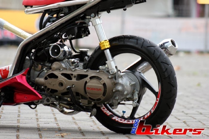 Gambar Modifikasi Honda Vario Drag Race Style Modifikasi Terbaru