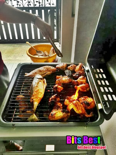 Bits Best Lava Rock Bbq Gas Grill A Hidupkan Api Macam Dapur Gas Tu