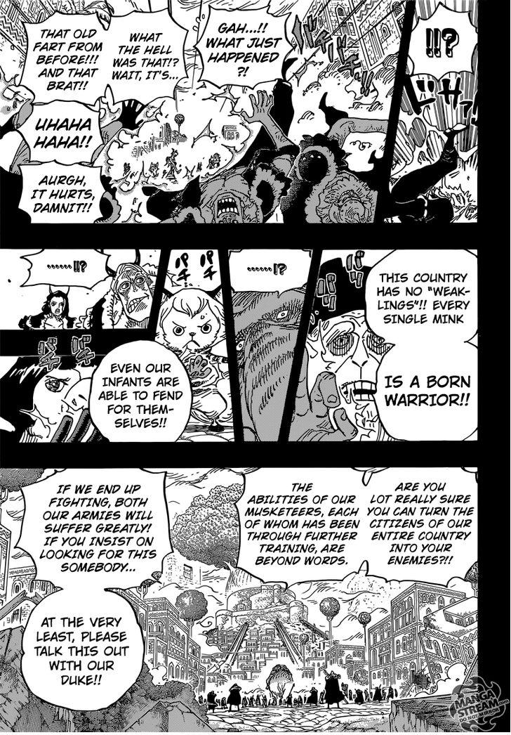 One Piece Ch 808: Duke Inuarashi
