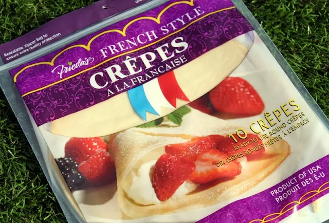 Prepackaged crepes