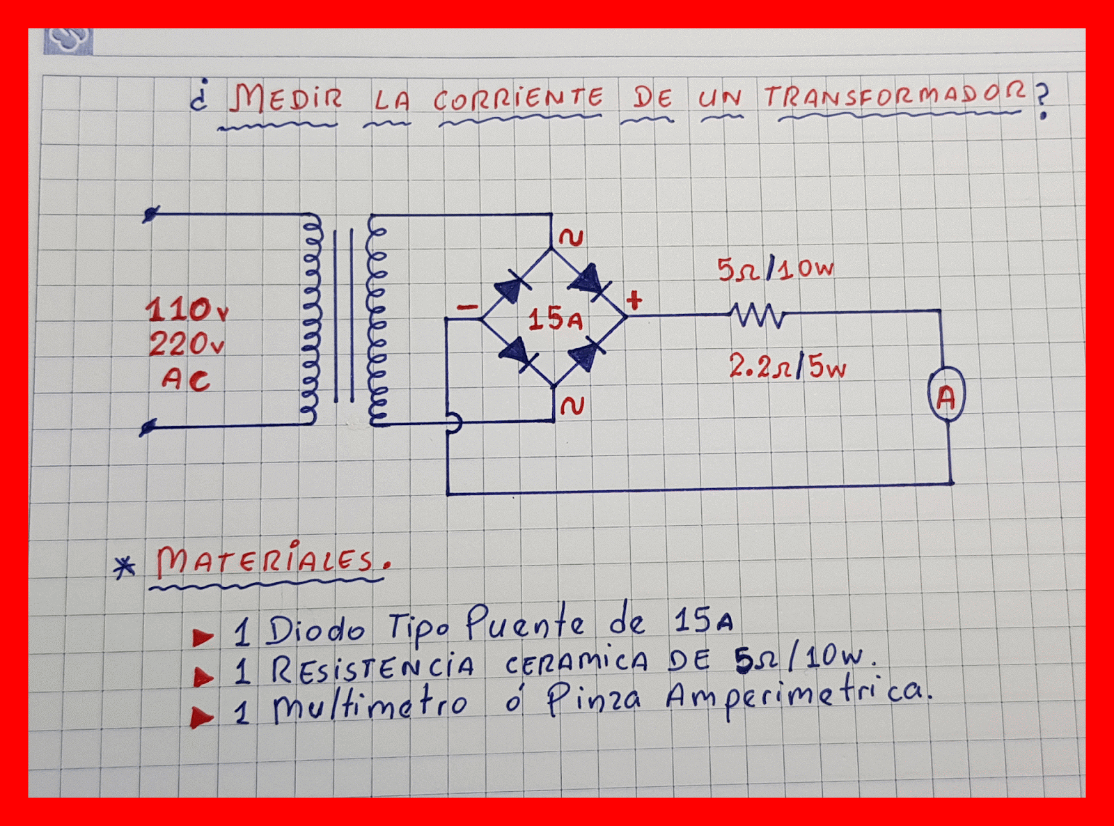 Como Hacer Y Calcular Un Transformador