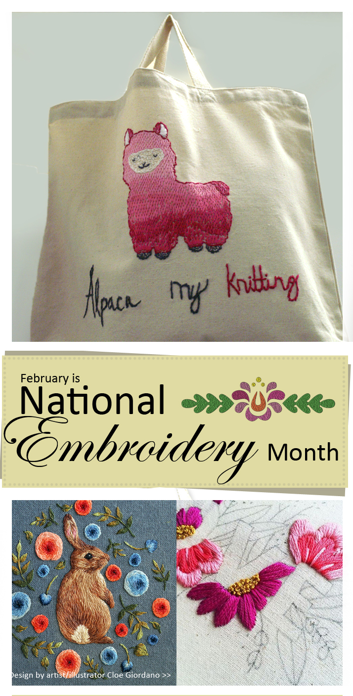 Ben Franklin Crafts and Frame Shop February Is National Embroidery Month