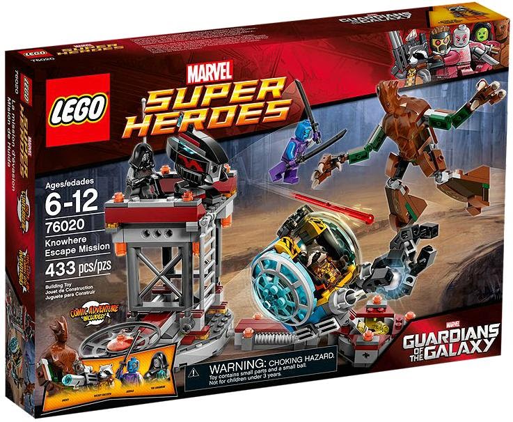 Marvel's Guardians of the Galaxy Movie LEGO Set - Knowhere Escape Mission