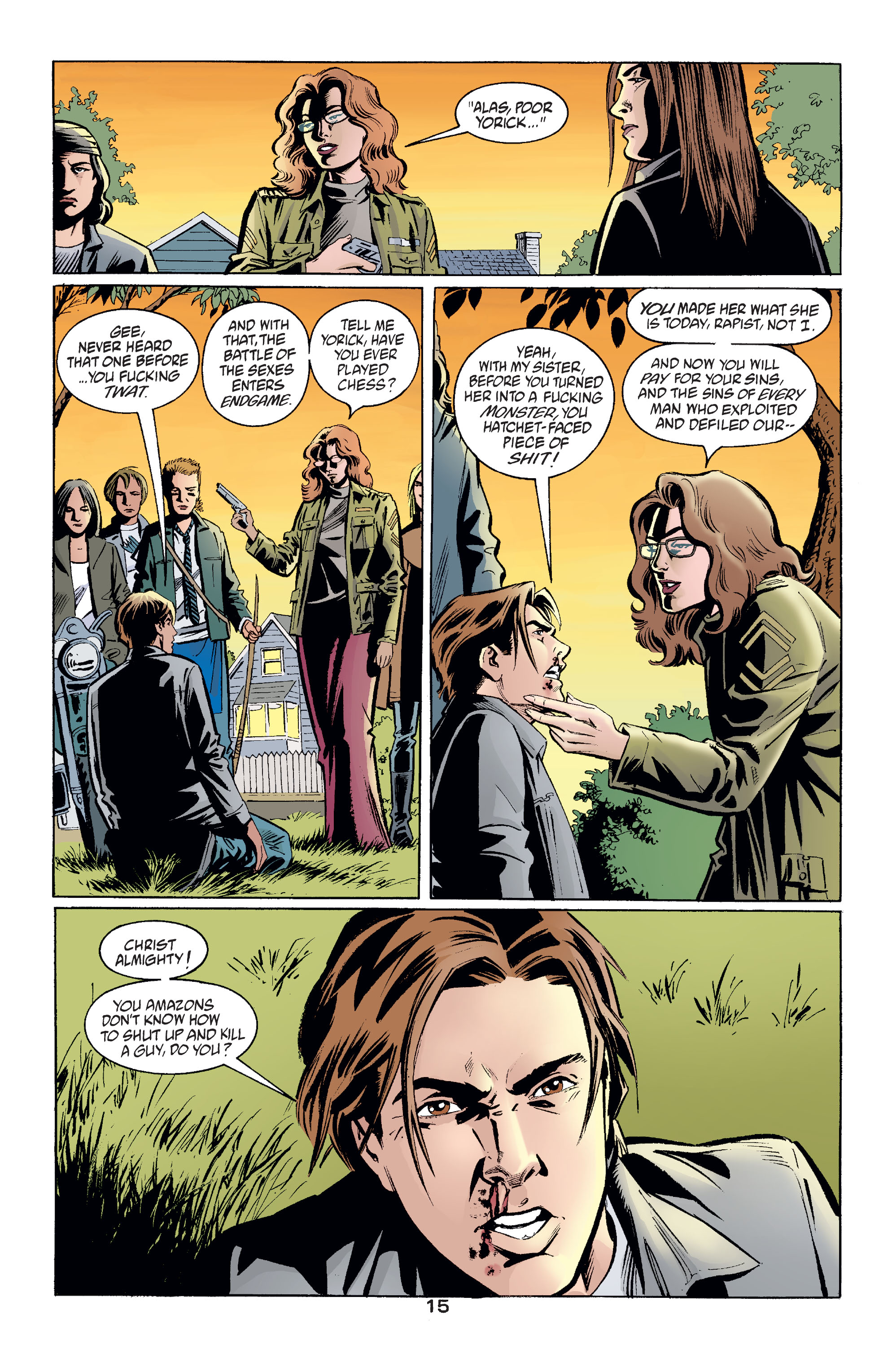 Y: The Last Man (2002) issue 9 - Page 16