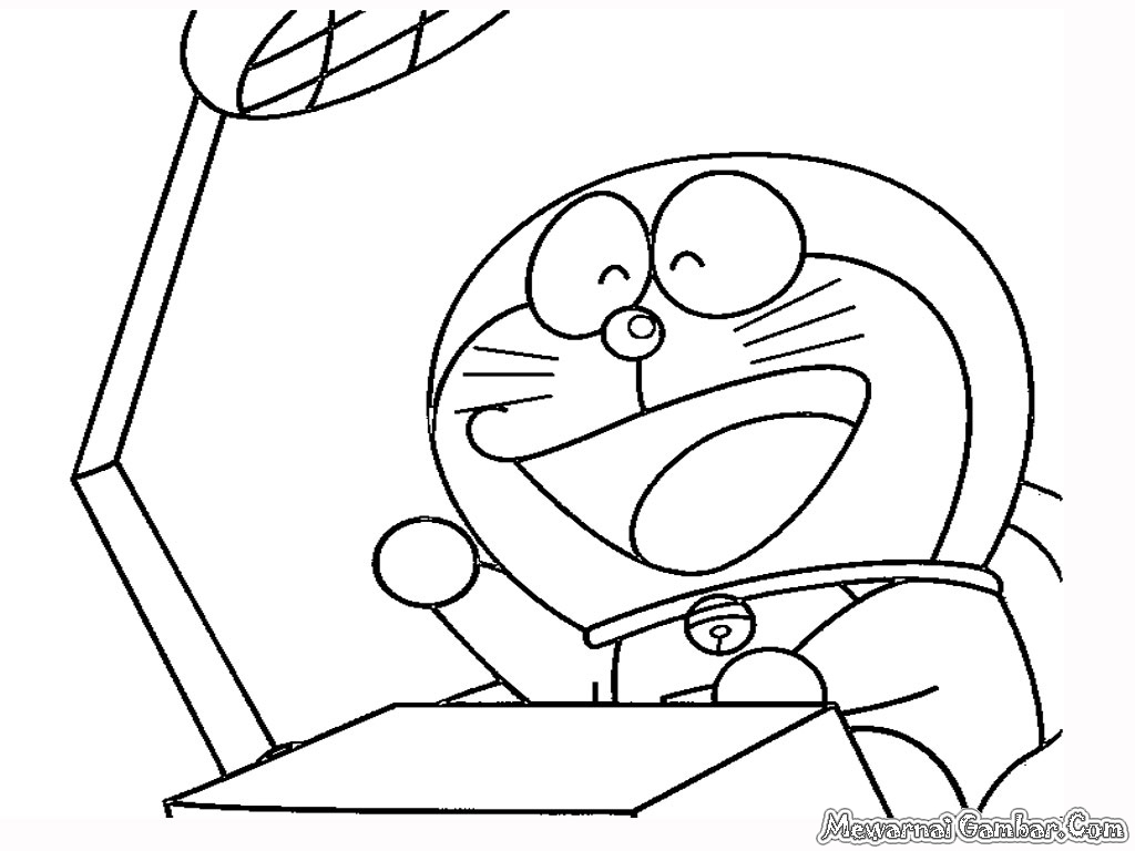 Mewarnai Gambar Doraemon Mewarnai Gambar