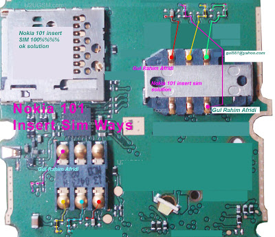 nokia 101 insert sim jumpers mobile repairing phonetolls