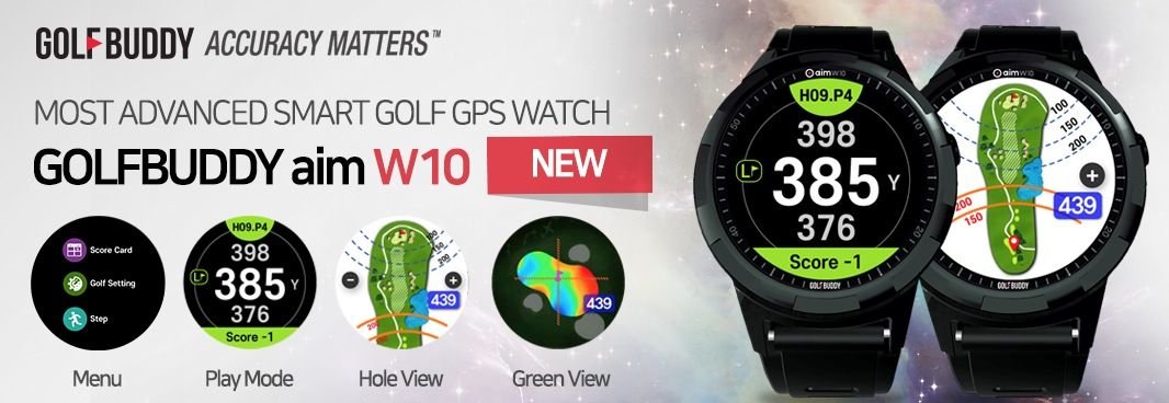 GolfBuddy Aim W11 Golf GPS Watch