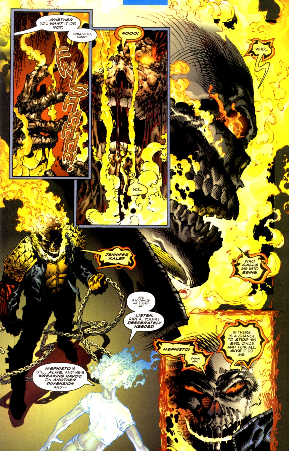 Read online Cyblade/Ghost Rider comic -  Issue # Full - 10