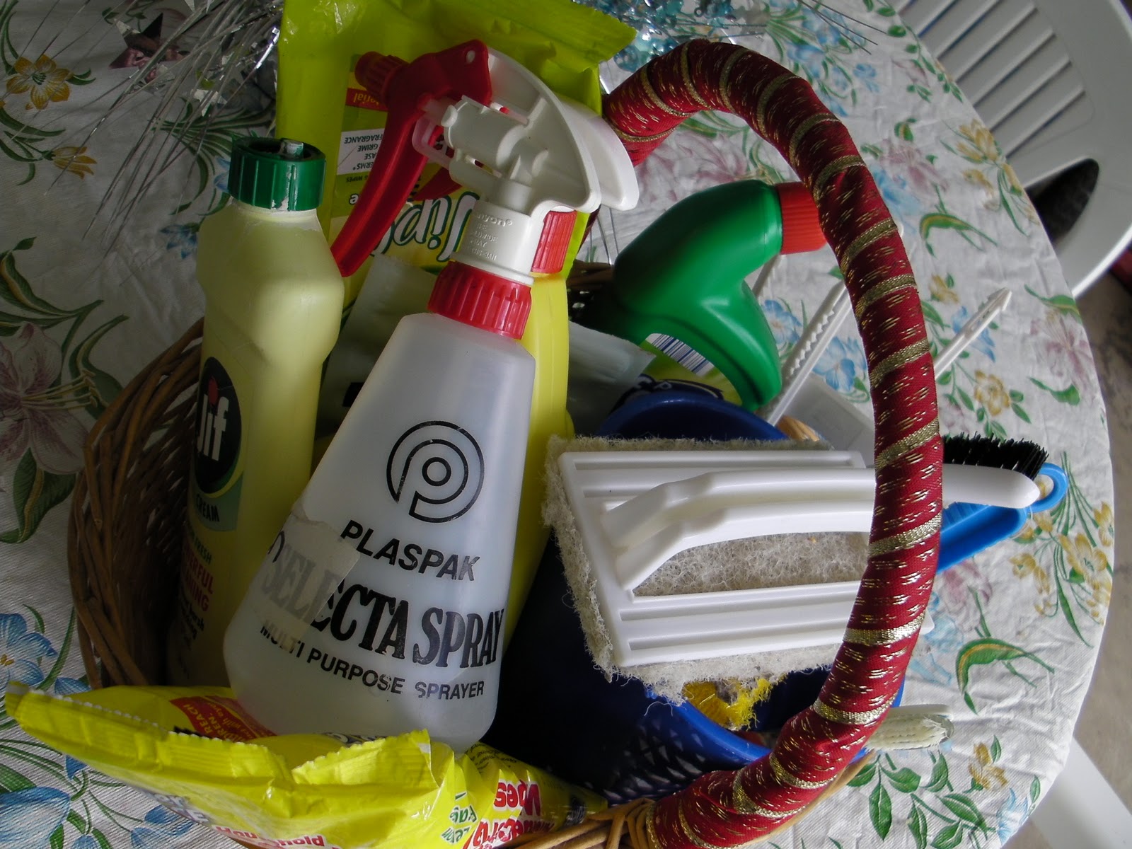 Denley Diaries Cleaning Basket and other Bathroom cleaning tips