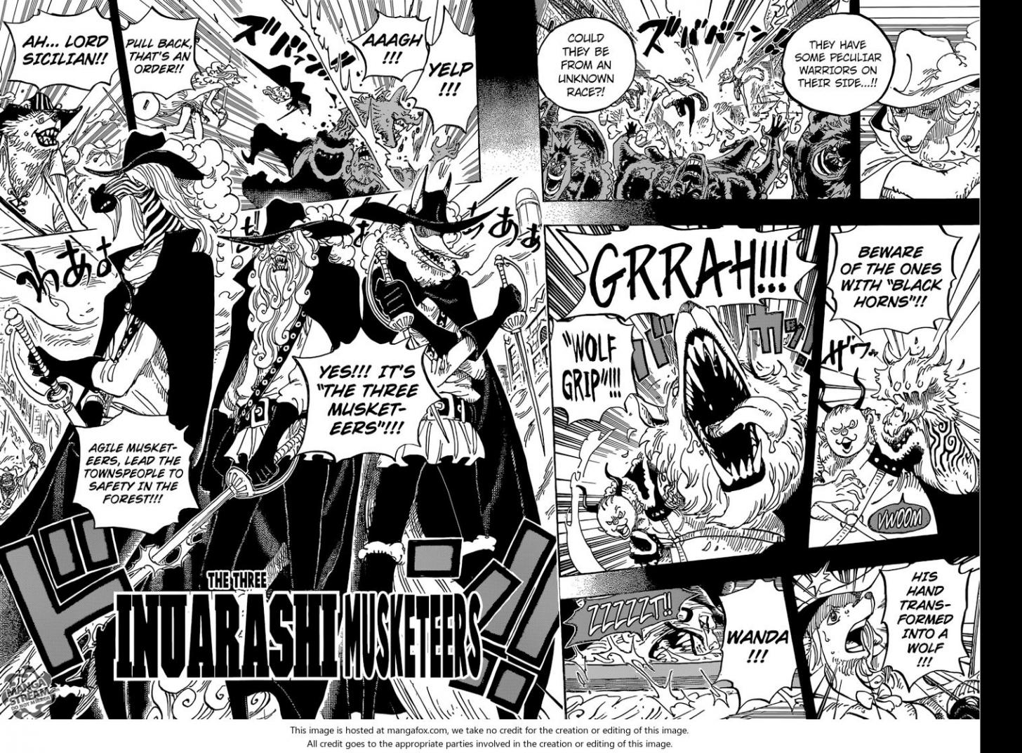 One Piece Ch 809: Master Nekomamushi