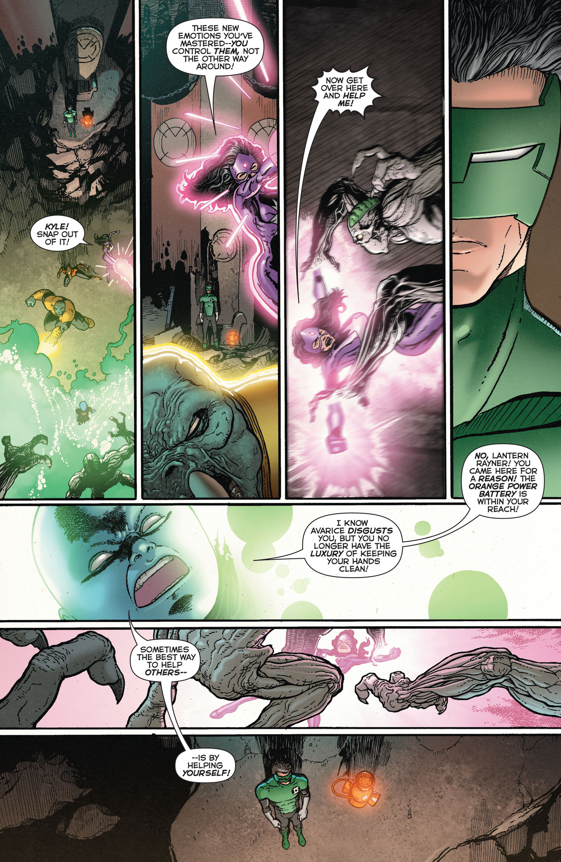 Read online Green Lantern: New Guardians comic -  Issue #15 - 16