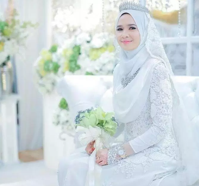 10 Contoh Baju Pengantin Sederhana Muslimah Tapi Modern Galeri Kitab