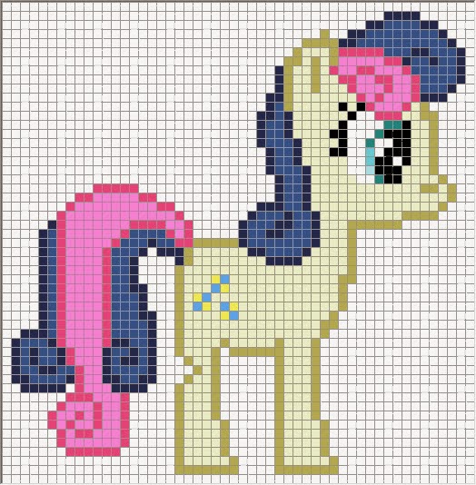 Cro Knit Inspired Creations By Luvs2knit: My Little Pony Charts