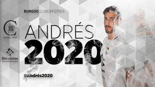 Oficial: El Burgos renueva hasta 2020 a Andrés