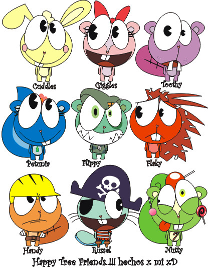Imagenes de happy tree friends - Imagui