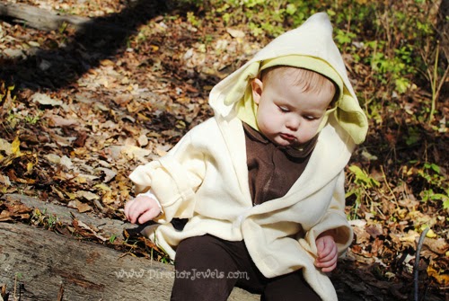 Star Wars Family Costume Ideas - Wicket the Ewok, Yoda, & Princess Leia Cosplay Costumes